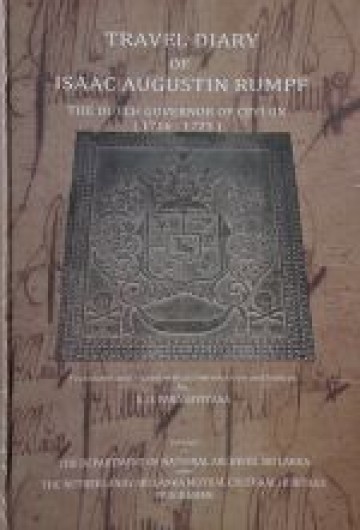 Travel Diary of ISAAC AUGUSTIN RUMPF 